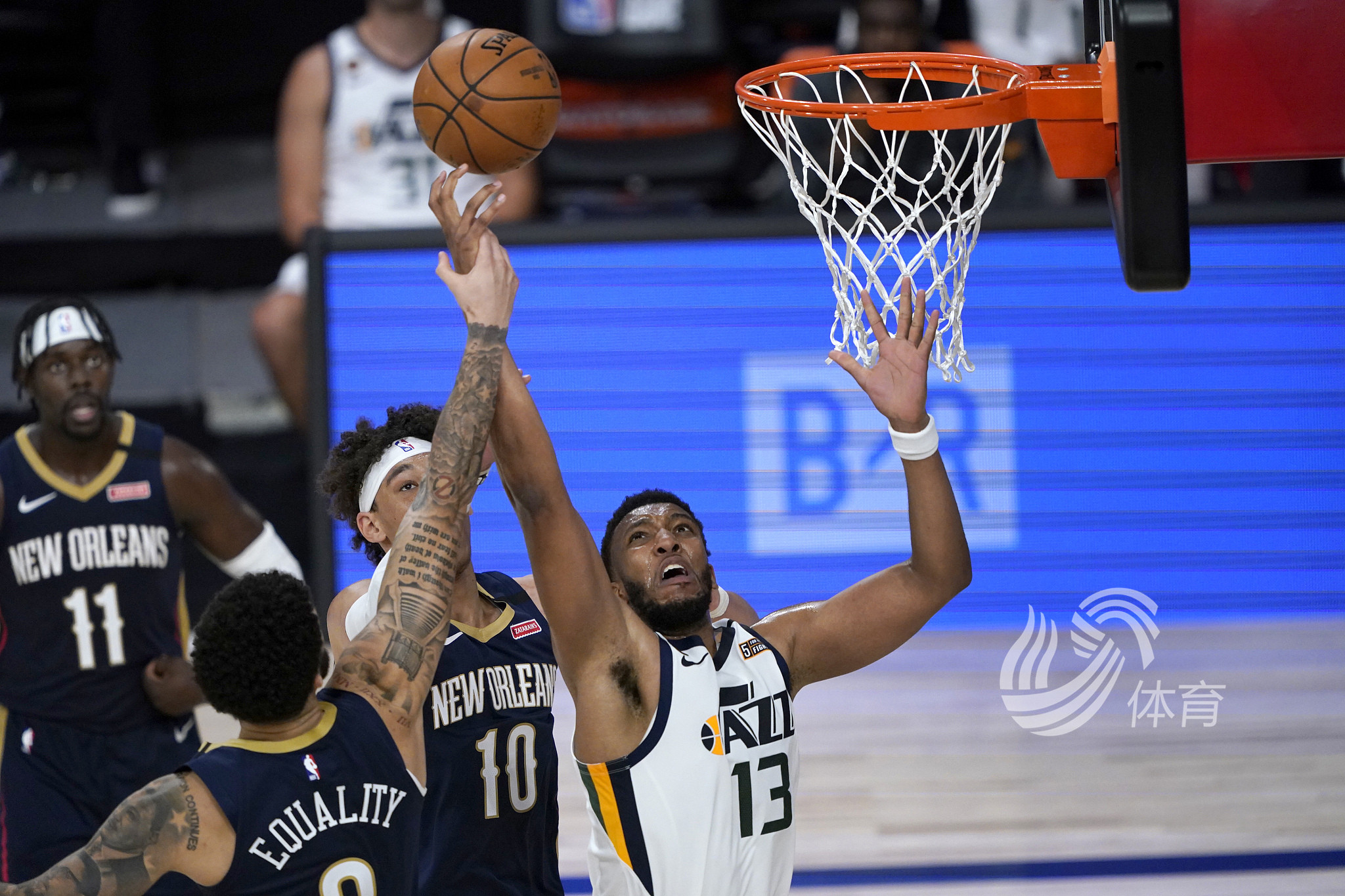 戈贝尔扛起全队，辽宁队生死战取胜鹈鹕